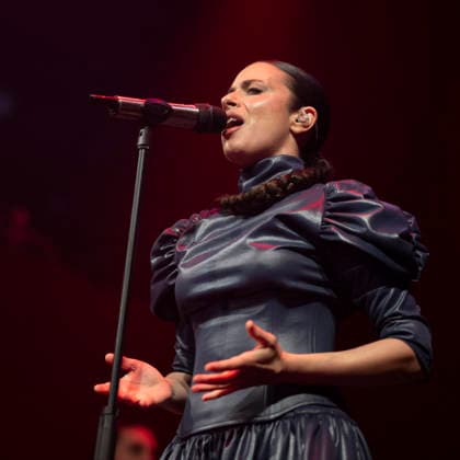 Blanca Paloma Performs in Madrid, Spain - 9 Jun 2026 Singer Blanca Paloma performs during her album launch performance, Trenza Magno, at the Teatro Magno in Madrid. Madrid Spain Copyright: xAtilanoxGarciax xSOPAxImagesx photos22650