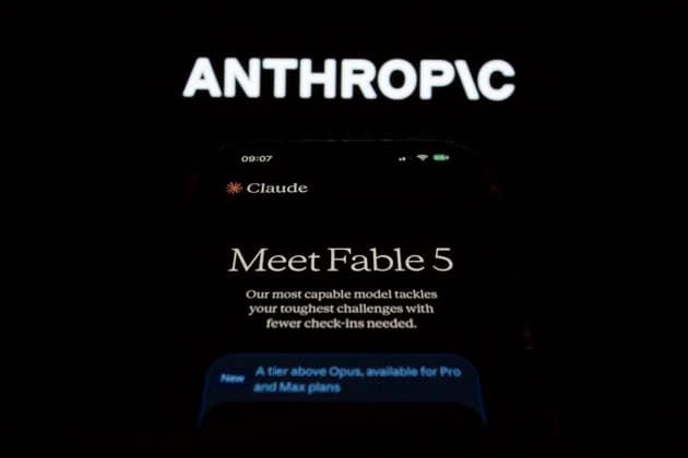 June 10, 2026, Taichung, Taiwan: Anthropic on Tuesday introduced Claude Fable 5, as seen featured on its webpage, displayed on a smartphone. Taichung Taiwan - ZUMAc217 20260610_zip_c217_002 Copyright: xAndrexM.xChangx