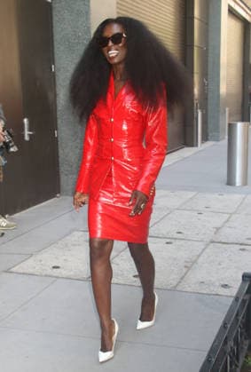 NEW YORK, NY- JUNE 9: Jodie Turner-Smith seen at ABC studios on June 9, 2026 in New York City. Copyright: xRWx