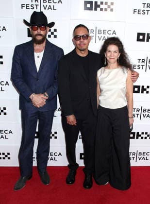 Tribeca Film Festival Killing Castro World Premiere Brad Feinstein, Eif Rivera and Christina Weiss Lurie attending the Tribeca Film Festival Killing Castro World Premiere held at the OKX Theater at BMCC TPAC on June 9, 2026 in New York City, NY New York City OKX Theater at BMCC TPAC NY USA Copyright: xStevenxBergman AFF-USA.COMx