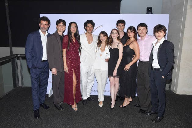 IPA85534865 - Rome , Cinema The Space Moderno Preview of the film Fragments , In the photo: Cast Fragments  Copyright: xVincenzoxLandix xVincenzoxLandix 85534865
