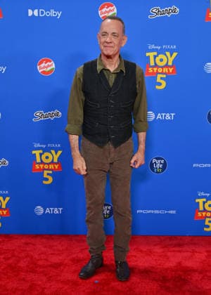 Disney And Pixar™s ˜Toy Story 5™ Los Angeles Premiere Tom Hanks arriving to Disney and Pixar™s Toy Story 5 Los Angeles premiere held at the Dolby Theatre on June 9, 2026 in Hollywood, CA. Hollywood Dolby Theatre California USA Copyright: xLisaxOConnorx xAFF-USA.comx