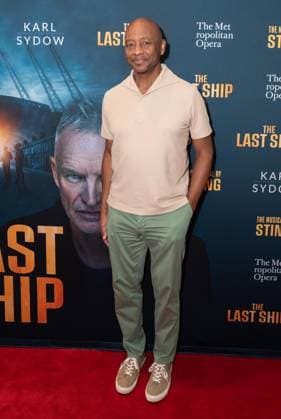 June 9, 2026, Bronx, New York, USA: Brenford Marsalis attends Opening night for The Last Ship musical starring Sting and Shaggy at Metropolitan Opera in New York, NY on June 9, 2026. Bronx USA - ZUMAr339 20260609_znp_r339_012 Copyright: xLevxRadinx