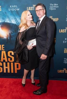 June 9, 2026, Bronx, New York, USA: Patricia Clarkson (L) attends Opening night for The Last Ship musical starring Sting and Shaggy at Metropolitan Opera in New York, NY on June 9, 2026. Bronx USA - ZUMAr339 20260609_znp_r339_025 Copyright: xLevxRadinx