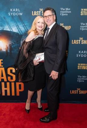 June 9, 2026, Bronx, New York, USA: Patricia Clarkson (L) attends Opening night for The Last Ship musical starring Sting and Shaggy at Metropolitan Opera in New York, NY on June 9, 2026. Bronx USA - ZUMAr339 20260609_znp_r339_026 Copyright: xLevxRadinx