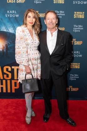 June 9, 2026, Bronx, New York, USA: Simon Kirke (R) attends Opening night for The Last Ship musical starring Sting and Shaggy at Metropolitan Opera in New York, NY on June 9, 2026. Bronx USA - ZUMAr339 20260609_znp_r339_032 Copyright: xLevxRadinx