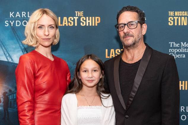 June 9, 2026, Bronx, New York, USA: Mickey Sumner (L) attends Opening night for The Last Ship musical starring Sting and Shaggy at Metropolitan Opera in New York, NY on June 9, 2026. Bronx USA - ZUMAr339 20260609_znp_r339_052 Copyright: xLevxRadinx