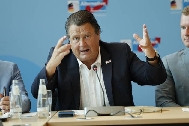 Stephan Brandner; AfD, Bundestag, sitzungswöchentlichen Pressegespräch mit , am 09.06.2026 in Berlin, (Bundestag, Raum JKH 6.554), Deutschland *** Stephan Brandner AfD, Bundestag, weekly press conference with , on 09 06 2026 in Berlin, Bundestag, Room JKH 6 554 , Germany