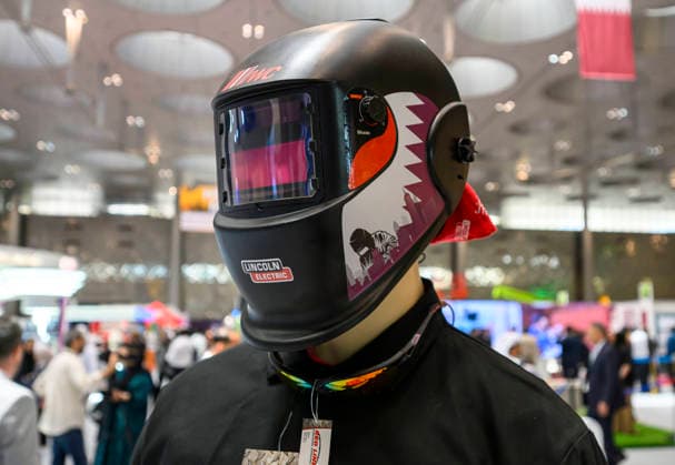 22nd edition of Project Qatar Exhibition 22nd edition of Project Qatar Exhibition A man displays the Automatic auto-darkening welding helmets at the 22nd edition of Project Qatar exhibition at the Doha Exhibition and Convention Center DECC in Doha, Qatar, on June 9, 2026. The exhibition brings together stakeholders from the construction, building materials, and technology sectors, highlighting innovations and sustainable solutions supporting the country s development. DOHA Qatar Copyright: xNOUSHADx DOHA Qatar Copyright: xIMAGO NOUSHADx imago images 1078373021