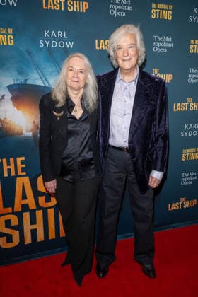 The Last Ship Revival Opening Night at the Metropolitan Opera House in New York, USA - 09 Jun 2026 (L-R) Anita Sydow and Karl Sydow attend The Last Ship Revival Opening Night at the Metropolitan Opera House. New York United States Copyright: xRonxAdarx xSOPAxImagesx _radar_broadway_06092026_00027