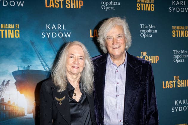 The Last Ship Revival Opening Night at the Metropolitan Opera House in New York, USA - 09 Jun 2026 (L-R) Anita Sydow and Karl Sydow attend The Last Ship Revival Opening Night at the Metropolitan Opera House. New York United States Copyright: xRonxAdarx xSOPAxImagesx _radar_broadway_06092026_00033
