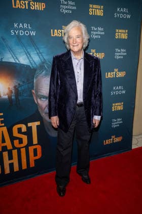 The Last Ship Revival Opening Night at the Metropolitan Opera House in New York, USA - 09 Jun 2026 Karl Sydow attends The Last Ship Revival Opening Night at the Metropolitan Opera House. New York United States Copyright: xRonxAdarx xSOPAxImagesx _radar_broadway_06092026_00037