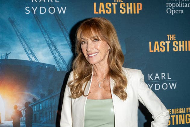 The Last Ship Revival Opening Night at the Metropolitan Opera House in New York, USA - 09 Jun 2026 Jane Seymour attends The Last Ship Revival Opening Night at the Metropolitan Opera House. New York United States Copyright: xRonxAdarx xSOPAxImagesx _radar_broadway_06092026_00061