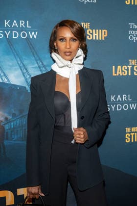 The Last Ship Revival Opening Night at the Metropolitan Opera House in New York, USA - 09 Jun 2026 Iman attends The Last Ship Revival Opening Night at the Metropolitan Opera House. New York United States Copyright: xRonxAdarx xSOPAxImagesx _radar_broadway_06092026_00104