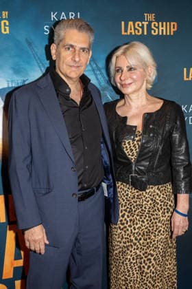 The Last Ship Revival Opening Night at the Metropolitan Opera House in New York, USA - 09 Jun 2026 (L-R) Michael Imperioli and Victoria Imperioli attend The Last Ship Revival Opening Night at the Metropolitan Opera House. New York United States Copyright: xRonxAdarx xSOPAxImagesx _radar_broadway_06092026_00148