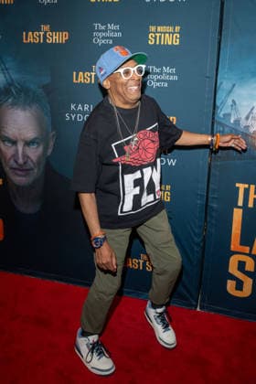 The Last Ship Revival Opening Night at the Metropolitan Opera House in New York, USA - 09 Jun 2026 Spike Lee attends The Last Ship Revival Opening Night at the Metropolitan Opera House. New York United States Copyright: xRonxAdarx xSOPAxImagesx _radar_broadway_06092026_00274
