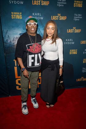 The Last Ship Revival Opening Night at the Metropolitan Opera House in New York, USA - 09 Jun 2026 (L-R) Spike Lee and Satchel Lee attend The Last Ship Revival Opening Night at the Metropolitan Opera House. New York United States Copyright: xRonxAdarx xSOPAxImagesx _radar_broadway_06092026_00278