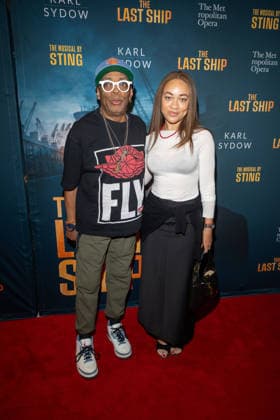 The Last Ship Revival Opening Night at the Metropolitan Opera House in New York, USA - 09 Jun 2026 (L-R) Spike Lee and Satchel Lee attend The Last Ship Revival Opening Night at the Metropolitan Opera House. New York United States Copyright: xRonxAdarx xSOPAxImagesx _radar_broadway_06092026_00282