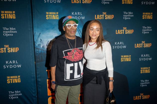 The Last Ship Revival Opening Night at the Metropolitan Opera House in New York, USA - 09 Jun 2026 (L-R) Spike Lee and Satchel Lee attend The Last Ship Revival Opening Night at the Metropolitan Opera House. New York United States Copyright: xRonxAdarx xSOPAxImagesx _radar_broadway_06092026_00289