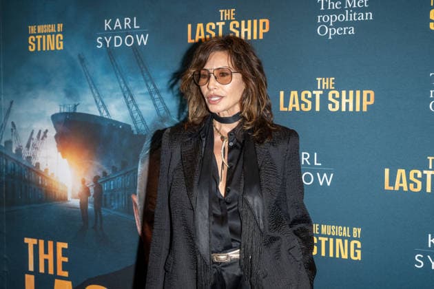 The Last Ship Revival Opening Night at the Metropolitan Opera House in New York, USA - 09 Jun 2026 Gina Gershon attends The Last Ship Revival Opening Night at the Metropolitan Opera House. New York United States Copyright: xRonxAdarx xSOPAxImagesx _radar_broadway_06092026_00450