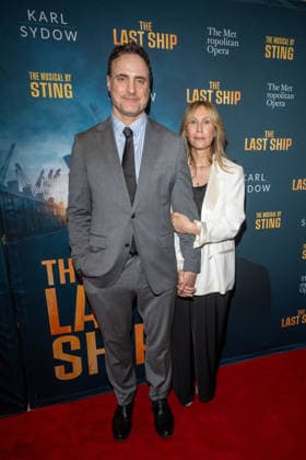 The Last Ship Revival Opening Night at the Metropolitan Opera House in New York, USA - 09 Jun 2026 (L-R) Dominic Fumusa and Ilana Levine attend The Last Ship Revival Opening Night at the Metropolitan Opera House. New York United States Copyright: xRonxAdarx xSOPAxImagesx _radar_broadway_06092026_00521