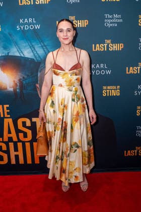 The Last Ship Revival Opening Night at the Metropolitan Opera House in New York, USA - 09 Jun 2026 Lena Hall attends The Last Ship Revival Opening Night at the Metropolitan Opera House. New York United States Copyright: xRonxAdarx xSOPAxImagesx _radar_broadway_06092026_01797