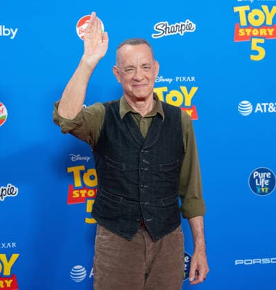 June 9, 2026, Hollywood, California, United States: Tom Hanks arrives on the red carpet of the world premiere of Disney and PixarÃ¢â‚¬â ¢s Ã¢â‚¬oeToy Story 5Ã¢â‚¬Â at the Dolby Theatre in Hollywood California on Tuesday June 9, 2026. Hollywood United States - ZUMAt169 20260609_zep_t169_091 Copyright: xConnorxTerryx