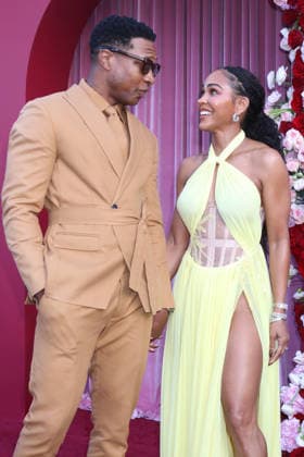 June 9, 2026, Beverly Hills, California, USA: LOS ANGELES - JUN 5: Jonathan Majors, Meagan Good at the Hollywood Unlocked Impact Awards at the Beverly Hilton Hotel on June 5, 2026 in Beverly Hills, CA Beverly Hills USA - ZUMAb170 20260609_aap_b170_103 Copyright: xKayxBlakex