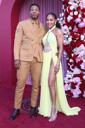 June 9, 2026, Beverly Hills, California, USA: LOS ANGELES - JUN 5: Jonathan Majors, Meagan Good at the Hollywood Unlocked Impact Awards at the Beverly Hilton Hotel on June 5, 2026 in Beverly Hills, CA Beverly Hills USA - ZUMAb170 20260609_aap_b170_133 Copyright: xKayxBlakex