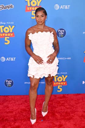 Jordan Chiles bei der Weltpremiere des Animationsfilms Toy Story 5 im Dolby Theatre. Los Angeles, 09.06.2026 *** Jordan Chiles at the world premiere of the animated film Toy Story 5 at the Dolby Theatre Los Angeles, 09 06 2026 Foto:xD.xStarbuckx xFuturexImagex toy_story_6359