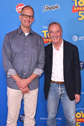 Pete Docter und Jim Morris bei der Weltpremiere des Animationsfilms Toy Story 5 im Dolby Theatre. Los Angeles, 09.06.2026 *** Pete Docter and Jim Morris at the world premiere of the animated film Toy Story 5 at the Dolby Theatre Los Angeles, 09 06 2026 Foto:xD.xStarbuckx xFuturexImagex toy_story_6368