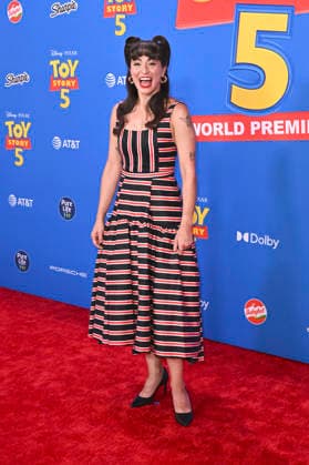 Melissa Villasenor bei der Weltpremiere des Animationsfilms Toy Story 5 im Dolby Theatre. Los Angeles, 09.06.2026 *** Melissa Villasenor at the world premiere of the animated film Toy Story 5 at the Dolby Theatre Los Angeles, 09 06 2026 Foto:xD.xStarbuckx xFuturexImagex toy_story_6377