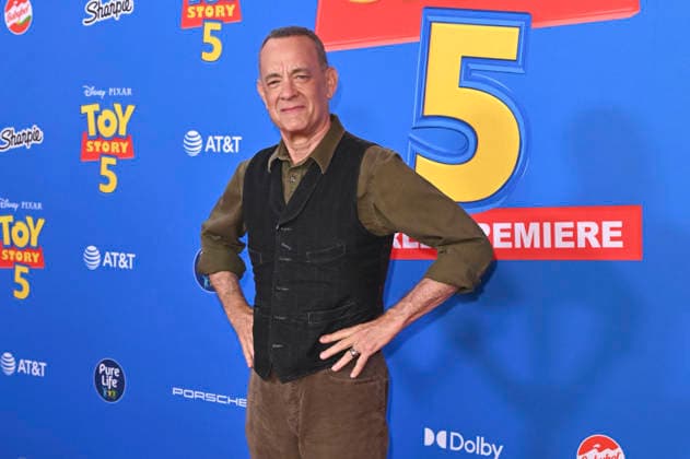 Tom Hanks bei der Weltpremiere des Animationsfilms Toy Story 5 im Dolby Theatre. Los Angeles, 09.06.2026 *** Tom Hanks at the world premiere of the animated film Toy Story 5 at the Dolby Theatre Los Angeles, 09 06 2026 Foto:xD.xStarbuckx xFuturexImagex toy_story_6451