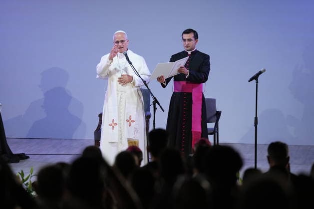 Pope Leo XIV visits the Brians 1 penitentiary center Pope Leo XIV during the visit to the Brians 1 penitentiary center, on June 10, 2026, in Barcelona, Catalonia Spain The visit is part of the acts that the Pontiff performs during his apostolic journey to Spain During the visit the Pope met with 80 prisoners and heard the testimony of two inmates 10 JUNE 2026 Barcelona, Catalonia Barcelona, Catalonia Spain  Copyright: xDavidxZorrakinox 7585765