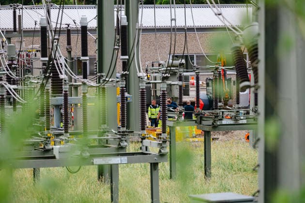 Aktuelle Themenbilder: AktuelleSituation in Reutlingen - Betzingen nach dem Stromausfall, 10.06.2026 Aktuelle Themenbilder: AktuelleSituation in Reutlingen - Betzingen nach dem Stromausfall, 10.06.2026, Blick auf Umspannwerk in der Markwiesenstrasse Betzingen. *** Current themed pictures Current situation in Reutlingen Betzingen after the power cut, 10 06 2026 Current themed pictures Current situation in Reutlingen Betzingen after the power cut, 10 06 2026, View of transformer station in Markwiesenstrasse Betzingen Copyright: xEibner-Pressefoto DimitrixDrofitschx EP_ddh