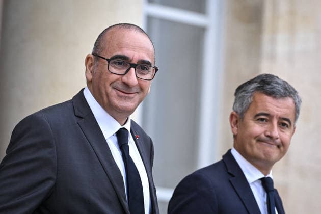 Council of Ministers at the Elysee Palace FA French Justice Minister Gerald Darmanin exits the Elysee Palace with French Minister of the Interior Laurent Nunez after the Council of Ministers in Paris, on June 10, 2026. Photo by Firas Abdullah ABACAPRESS.COM Paris Île-de-France France  Copyright: xAbdullahxFiras ABACAx