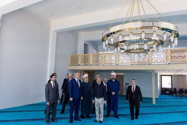 Turkish Foreign Minister Fidan visits Bulgaria SOFIA, BULGARIA - JUNE 10: Turkish Foreign Minister Hakan Fidan visits and inspects the shared building of the Sofia Higher Islamic Institute and Sofia Theology High School during his visit to Sofia, Bulgaria, on June 10, 2026. Murat Gok Anadolu Sofia Bulgaria. Editorial use only. Please get in touch for any other usage.  Copyright: x2026xAnadoluxMuratxGokx