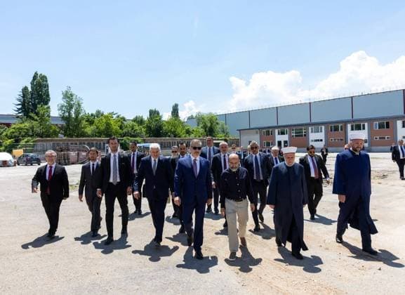 Turkish Foreign Minister Fidan visits Bulgaria SOFIA, BULGARIA - JUNE 10: Turkish Foreign Minister Hakan Fidan visits and inspects the shared building of the Sofia Higher Islamic Institute and Sofia Theology High School during his visit to Sofia, Bulgaria, on June 10, 2026. Murat Gok Anadolu Sofia Bulgaria. Editorial use only. Please get in touch for any other usage.  Copyright: x2026xAnadoluxMuratxGokx