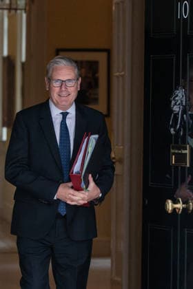 June 10, 2026, London, England, United Kingdom: UK Prime Minister KEIR STARMER departs 10 Downing Street in central London ahead of Prime Minister s Questions in the House of Commons. London United Kingdom - ZUMAk172 20260610_zip_k172_001 Copyright: xThomasxKrychx