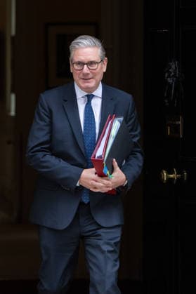 June 10, 2026, London, England, United Kingdom: UK Prime Minister KEIR STARMER departs 10 Downing Street in central London ahead of Prime Minister s Questions in the House of Commons. London United Kingdom - ZUMAk172 20260610_zip_k172_003 Copyright: xThomasxKrychx