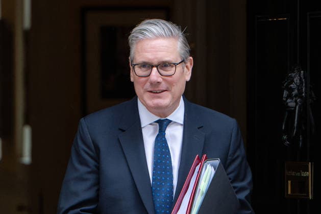 June 10, 2026, London, England, United Kingdom: UK Prime Minister KEIR STARMER departs 10 Downing Street in central London ahead of Prime Minister s Questions in the House of Commons. London United Kingdom  - ZUMAk172 20260610_zip_k172_011 Copyright: xThomasxKrychx