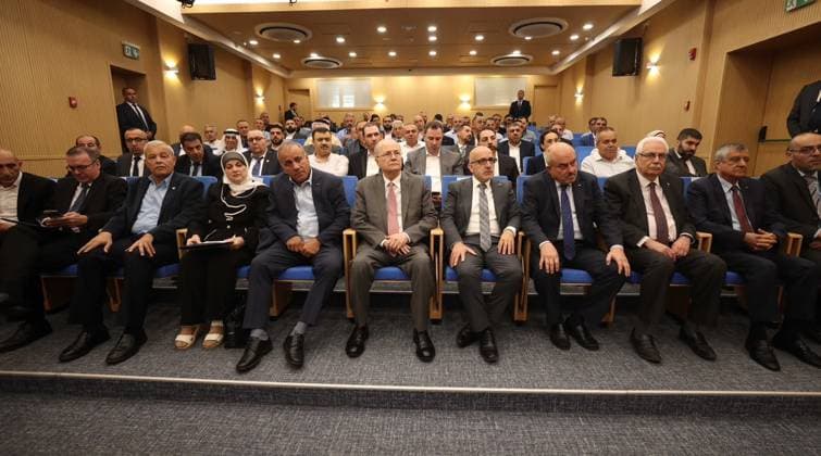 Palestinian government signs $10 million grant agreements for Jerusalem Palestinian Prime Minister Mohammad Mustafa, alongside officials and representatives of international organizations, attends a signing ceremony for four grant agreements worth approximately $10 million at the Prime Minister’s Office in Ramallah, in the occupied West Bank, on June 10, 2026. The grants, provided by the Al-Aqsa Fund through the Arab Bank for Economic Development in Africa (BADEA) and the Islamic Development Bank, will finance projects in infrastructure, roads, health services, and the restoration of residential buildings and public institutions in Jerusalem. Photo by Prime Minister Office apaimages Ramallah West Bank Palestinian Territory 100626_Ramalla Copyright: xapaimagesxPrimexMinisterxOfficex xapaimagesx