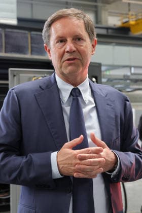 10.06.2026, DEU, Wiesloch Bilanzpressekonferenz der Heidelberger Druckmaschinen AG. Juergen Otto, Vorsitzender des Vorstandes Heidelberger Druckmaschinen AG *** 10 06 2026, DEU, Wiesloch Annual Press Conference of Heidelberger Druckmaschinen AG Juergen Otto, Chairman of the Management Board of Heidelberger Druckmaschinen AG