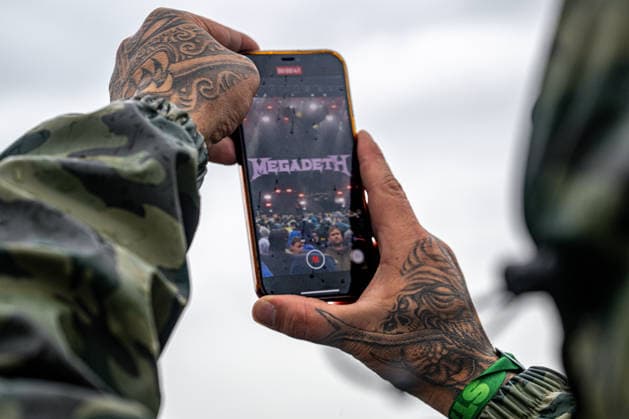 Entertainment Bilder des Tages American heavy metal band Megadeth perform within the Rock for People music festival in Hradec Kralove, Czech Republic, June 10, 2026. (CTKxPhoto DavidxTanecek) CTKPhotoP2026061006737  CTKPhotoP2026061006737