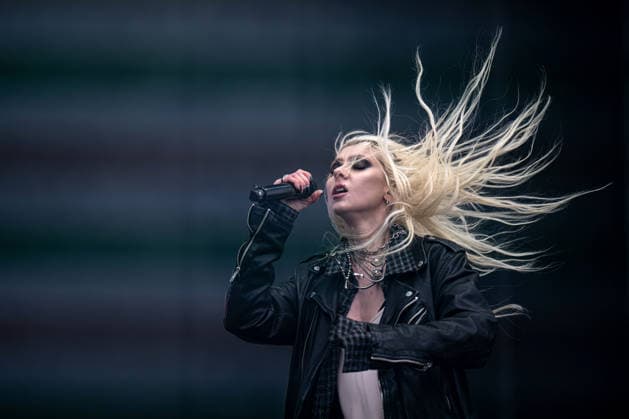 Entertainment Bilder des Tages Singer Taylor Momsen of American rock band The Pretty Recklesss perform within the Rock for People music festival in Hradec Kralove, Czech Republic, June 10, 2026. (CTKxPhoto DavidxTanecek) CTKPhotoP2026061007390  CTKPhotoP2026061007390