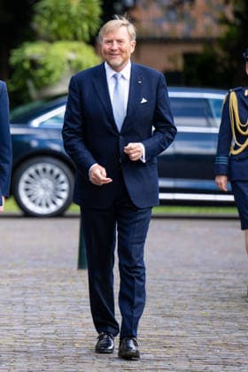 Dutch Royals receive Germany for state visit, day 2, The Hague, Netherlands - 10 Jun 2026 King Willem-Alexander during a government lunch in The Hague, during the state visit from the German Federal President to the Netherlands. The Hague The Netherlands  Copyright: xMischaxSchoemakerx
