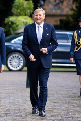 Dutch Royals receive Germany for state visit, day 2, The Hague, Netherlands - 10 Jun 2026 King Willem-Alexander during a government lunch in The Hague, during the state visit from the German Federal President to the Netherlands. The Hague The Netherlands  Copyright: xMischaxSchoemakerx