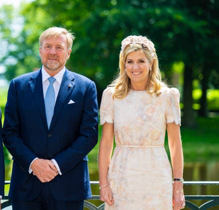 Dutch Royals receive Germany for state visit, day 2, The Hague, Netherlands - 10 Jun 2026 King Willem-Alexander, Queen Maxima during a government lunch in The Hague, during the state visit from the German Federal President to the Netherlands. The Hague The Netherlands  Copyright: xMischaxSchoemakerx