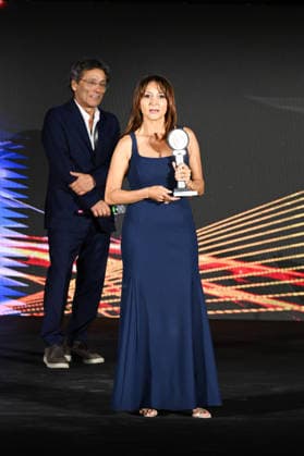 IPA85558769 - Taormina, 72nd Taormina Film Fest 2026 Night 1, Awards Ceremony Pictured: Paola Minaccioni  Copyright: xManuelexMangiarottix xDxAvanzo Mangiarottix 85558769