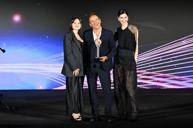 IPA85558775 - Taormina, 72nd Taormina Film Fest 2026 Night 1, Awards Ceremony Pictured: Uccio De Santis  Copyright: xManuelexMangiarottix xDxAvanzo Mangiarottix 85558775